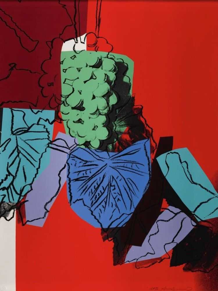 Andy Warhol, ‘Grapes (FS II.194)’, 1979, Print, Portfolio of Six screenprints on Strathmore Bristol Paper, Andy Warhol Enterprises, Inc., Numbered
