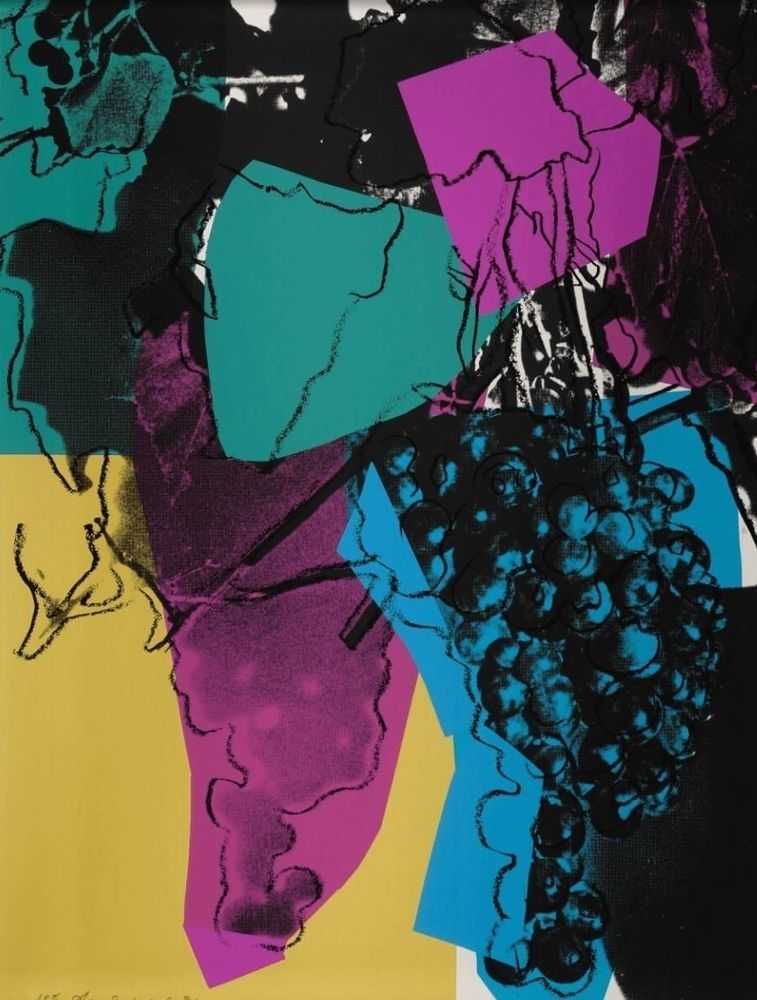 Andy Warhol, ‘Grapes (FS II.195)’, 1979, Print, Portfolio of Six screenprints on Strathmore Bristol Paper, Andy Warhol Enterprises, Inc., Numbered