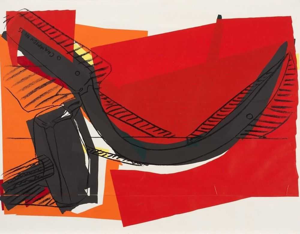 Andy Warhol, ‘Hammer and Sickle (FS II.163)’, 1977, Print, Screenprint on Strathmore Bristol Paper, Andy Warhol Enterprises, Inc., Numbered