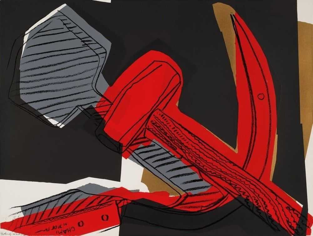 Andy Warhol, ‘Hammer and Sickle (FS II.164)’, 1977, Print, Screenprint on Strathmore Bristol Paper, Andy Warhol Enterprises, Inc., Numbered