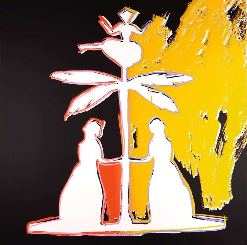 Andy Warhol, ‘Hans Christian Andersen (FS II.399)’, 1987, Print, Screenprint on Lenox Museum Board, Art Expo Danmark, Numbered