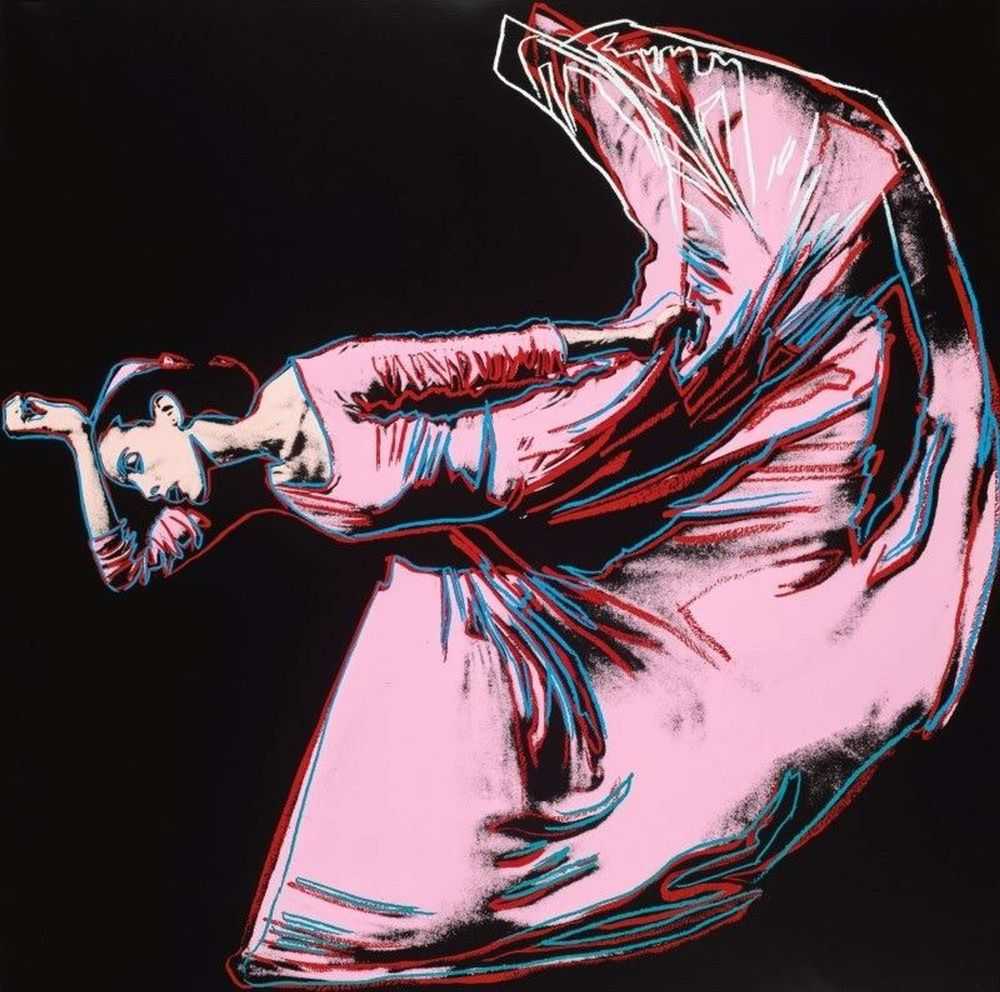 Andy Warhol, ‘Letter to the World (The Kick) (FS II.389)’, 1986, Print, Screenprint on Lenox Museum Board, Martha Graham Center of Contemporary Dance, Inc., Numbered