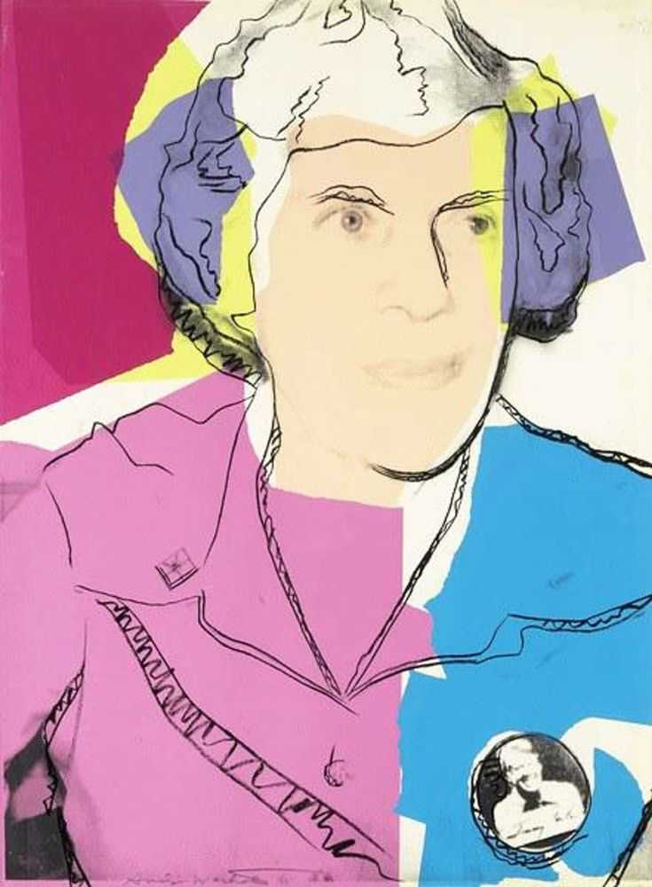 Andy Warhol, ‘Lillian Carter (FS II.153)’, 1977, Print, Screenprint on Strathmore Bristol paper, null, 