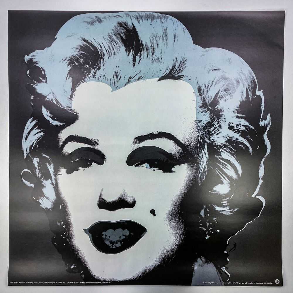 Andy Warhol, ‘Marilyn Monroe (Black Colorway)’, 1993, Print, Offset Lithograph on semi-gloss thick fine art paper, null, 