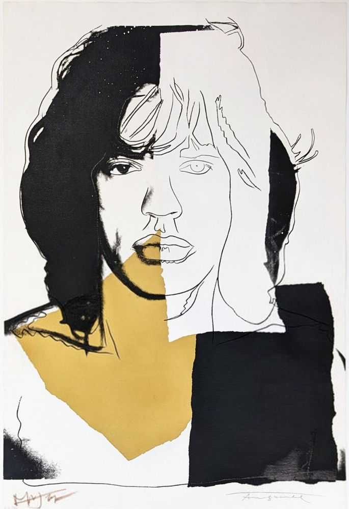 Andy Warhol, ‘Mick Jagger (F. & S. II.146)’, 1975, Print, Screenprint in colors on Arches Aquarelle paper, Seabird Editions, Numbered
