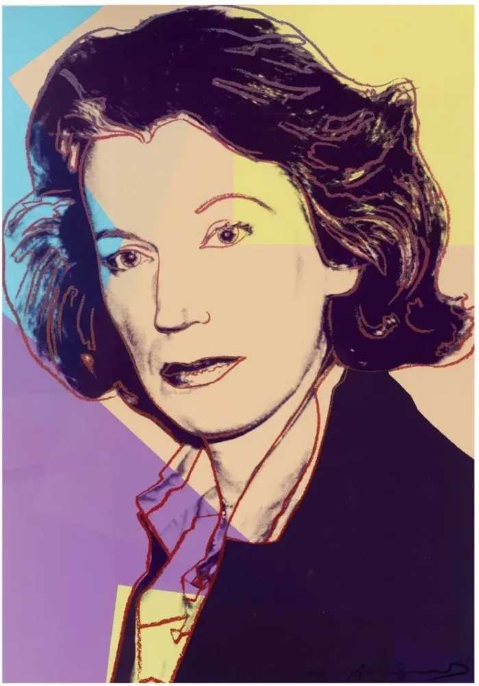 Andy Warhol, ‘Mildred Scheel’, 1980, Print, Screenprint in colors with diamond dust on Arches 88 paper, null, Numbered