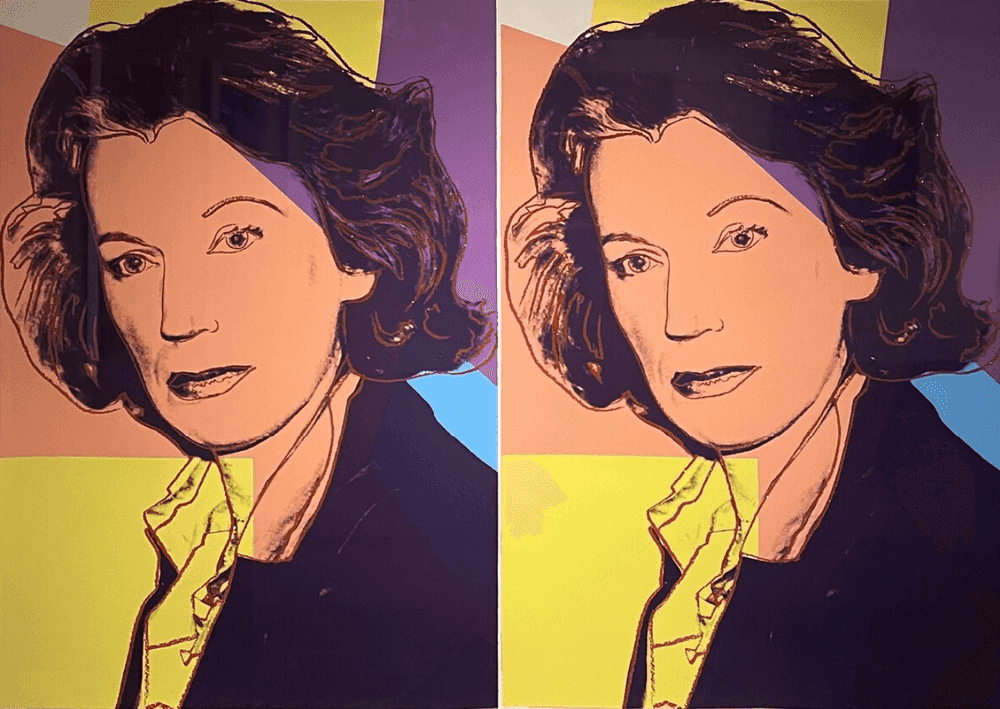 Andy Warhol, ‘Mildred Scheel (FS II.239)’, 1980, Print, Screenprint with diamond dust on Arches 88 paper., Deutsche Krebshilfe e.V., Numbered