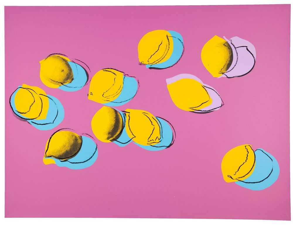 Andy Warhol, ‘Space Fruit Lemons II.(FS II.196)’, 1978, Print, Screenprint on Strathmore Bristol paper, null, Numbered
