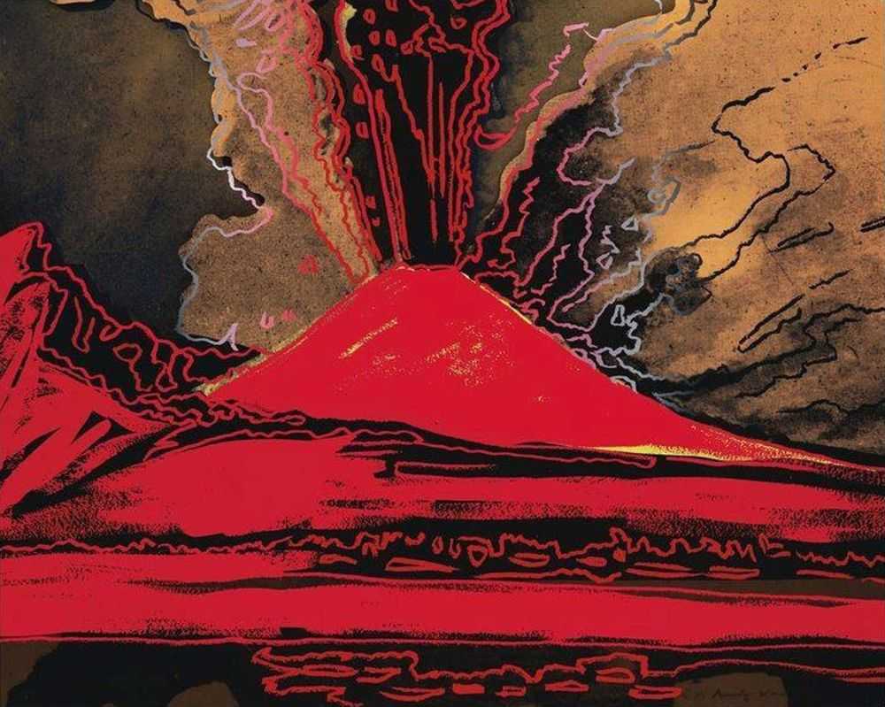 Andy Warhol, ‘Vesuvius (FS II.365)’, 1985, Print, Screenprint on Arches 88 Paper, Fondazione Amelio, Numbered