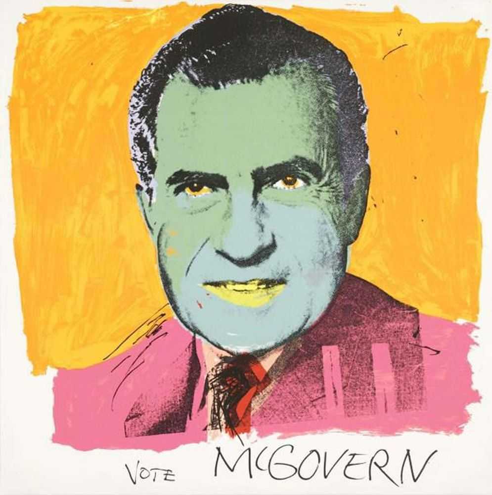 Andy Warhol, ‘Vote McGovern (FS II.84)’, 1972, Print, Screenprint on Arches 88 paper., Gemini G.E.L., Numbered