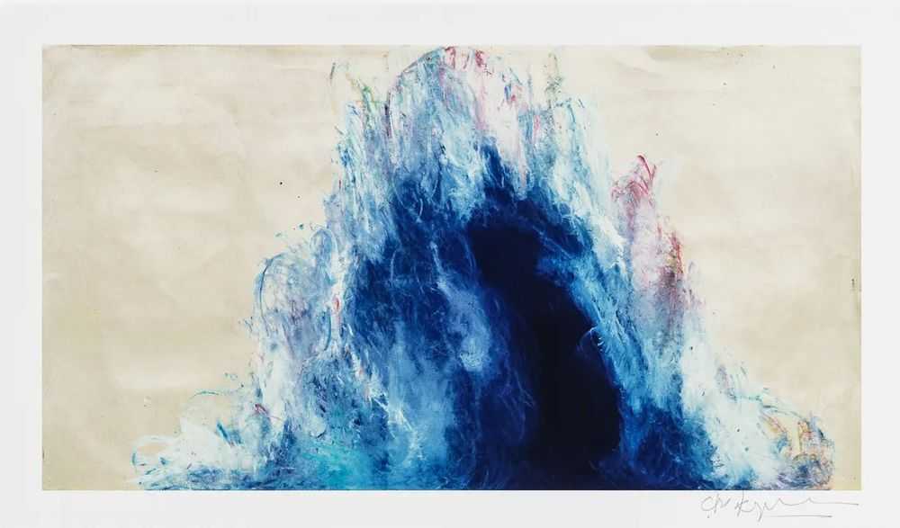 Anish Kapoor, ‘Out of the Dark’, 2023, Print, 24 layer silkscreen print on 410gsm Somerset Tub Sized Satin paper with a matte varnish seal and deckled edges, Avant Arte, Numbered
