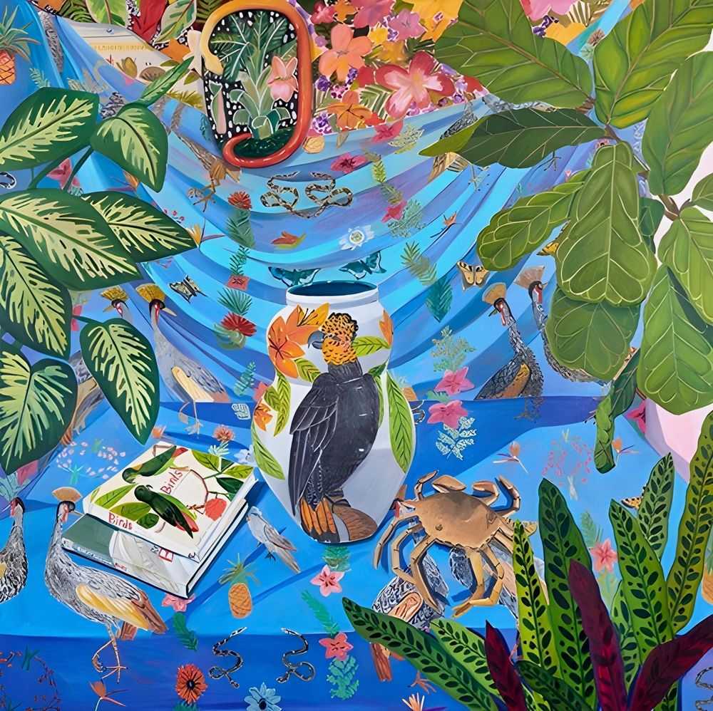 Anna Valdez, ‘Birds’, 03-06-2021, Print, Giclee Print, David B Smith Gallery, 