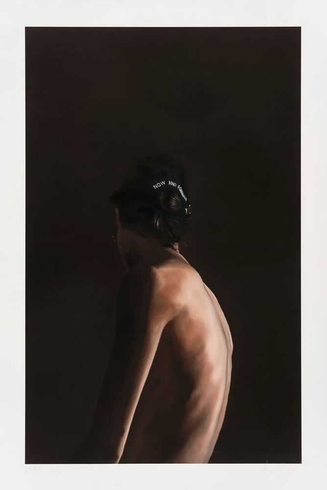 Anne Imhof, ‘Untitled (Now and Forever)’, 2017, Print, Digital print with ultra chrome pigments inks on Hahnemühle Museum Etching 350g paper, null, Numbered