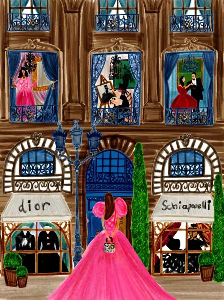 Annie Naranian, ‘Place Vendome (Small)’, 2024, Print, Giclée acid-free archival fine art paper and canvas combined with giclée pigment ink. , null, Numbered