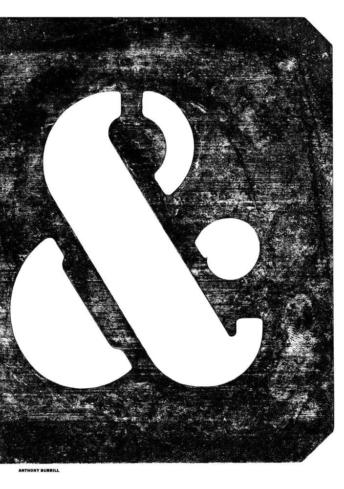 Anthony Burrill, ‘Ampersand’, 07-07-2020, Print, 1 Colour Screenprint on Somerset Satin 300gsm, Jealous Gallery, 