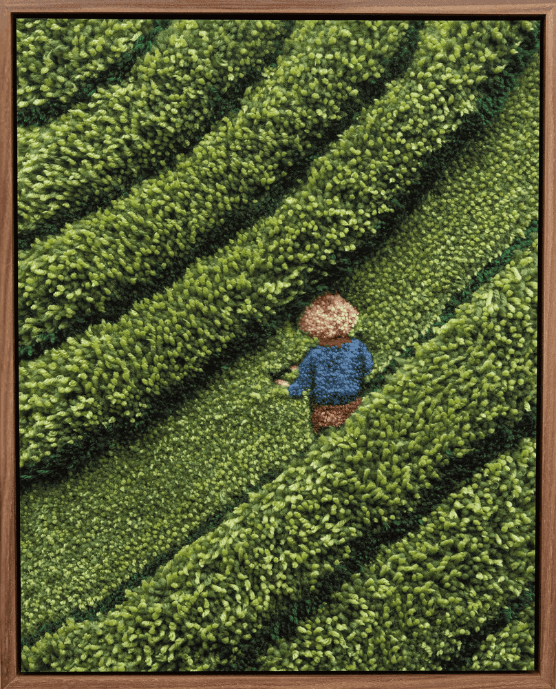 Anton Langreiter, ‘Cutting Grass’, 2026, Print, Hahnemühle Photo Rag, null, Framed