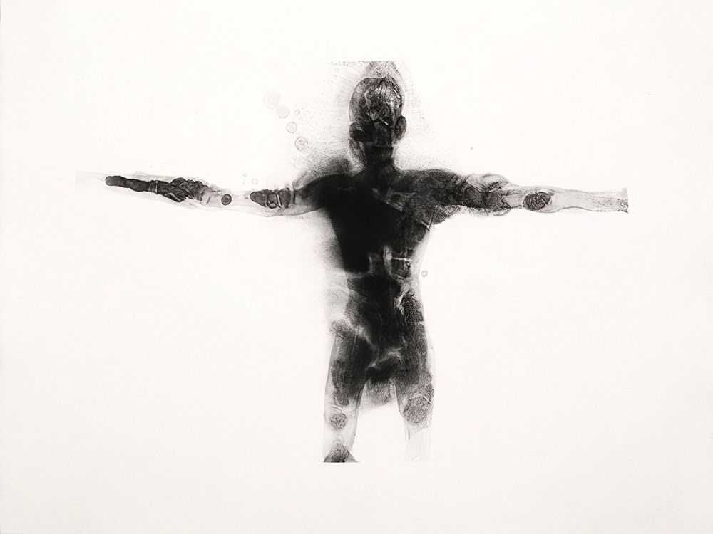 Antony Gormley, ‘Extend’, 06-12-2012, Print, Etching on Paper Arches Velin, White Cube, Numbered, Framed