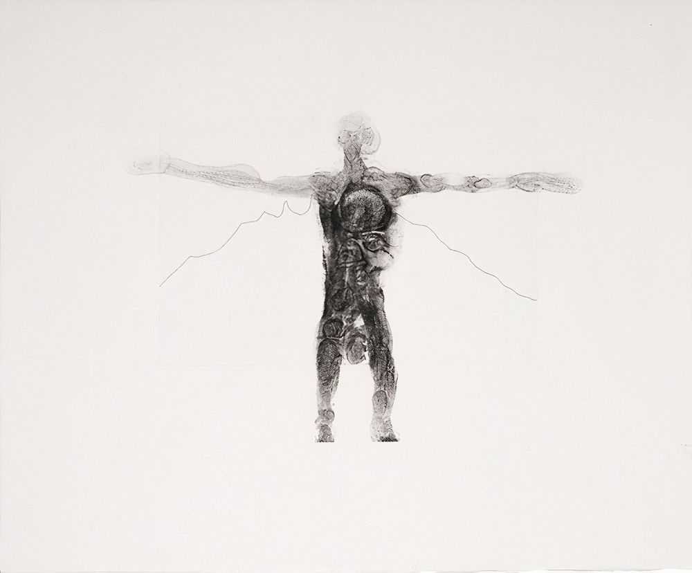 Antony Gormley, ‘Extent’, 06-12-2012, Print, Etching on Paper Arches Velin, White Cube, Numbered, Framed