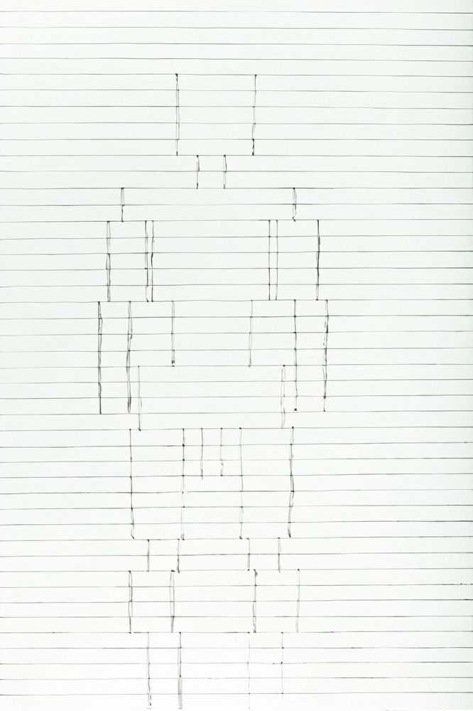 Antony Gormley, ‘Stack’, 11-06-2014, Print, Original Lithograph (Stoneprint) on 300gsm Velin d'Arches paper, White Cube, Numbered