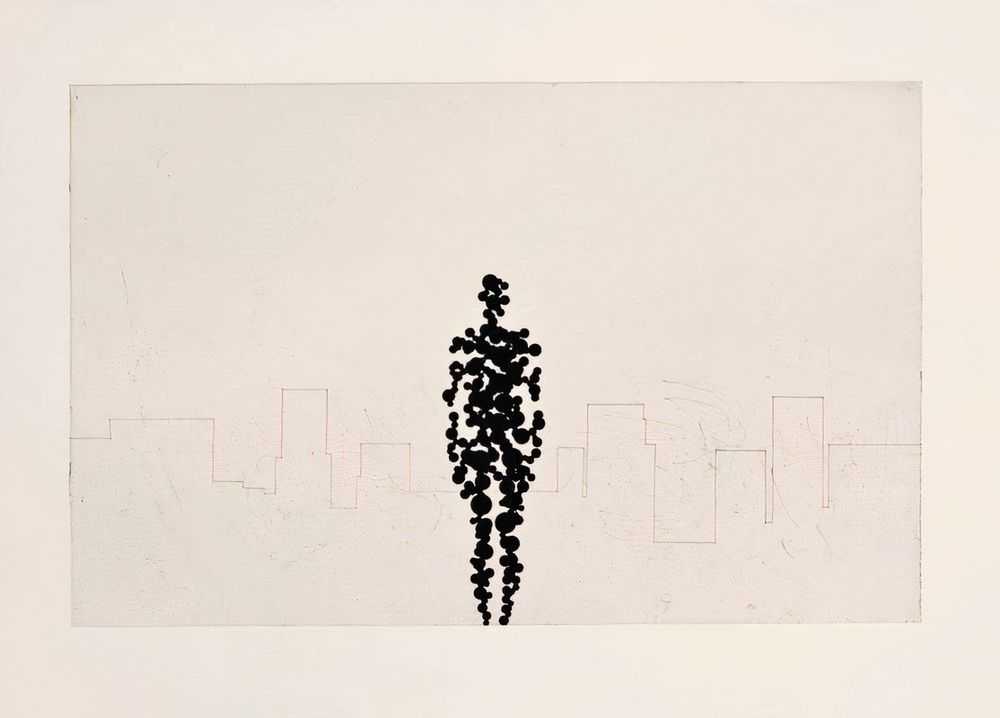 Antony Gormley, ‘Standing Matter’, 2010, Print, Etching on 280gsm Fabriano Tiepolo paper, null, Numbered