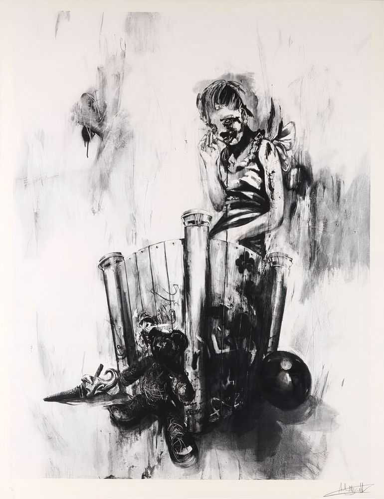 Antony Micallef, ‘Bethlehem’, 02-12-2008, Print, One colour screenprint, Pictures On Walls, Numbered
