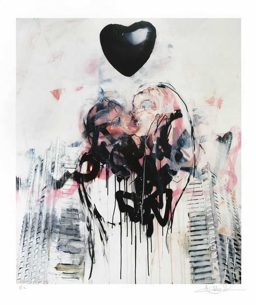 Antony Micallef, ‘Black Kiss 14’, 14-01-2015, Print, Archival pigment print on hand-treated Somerset Satin 410gsm paper, Lazinc, Numbered
