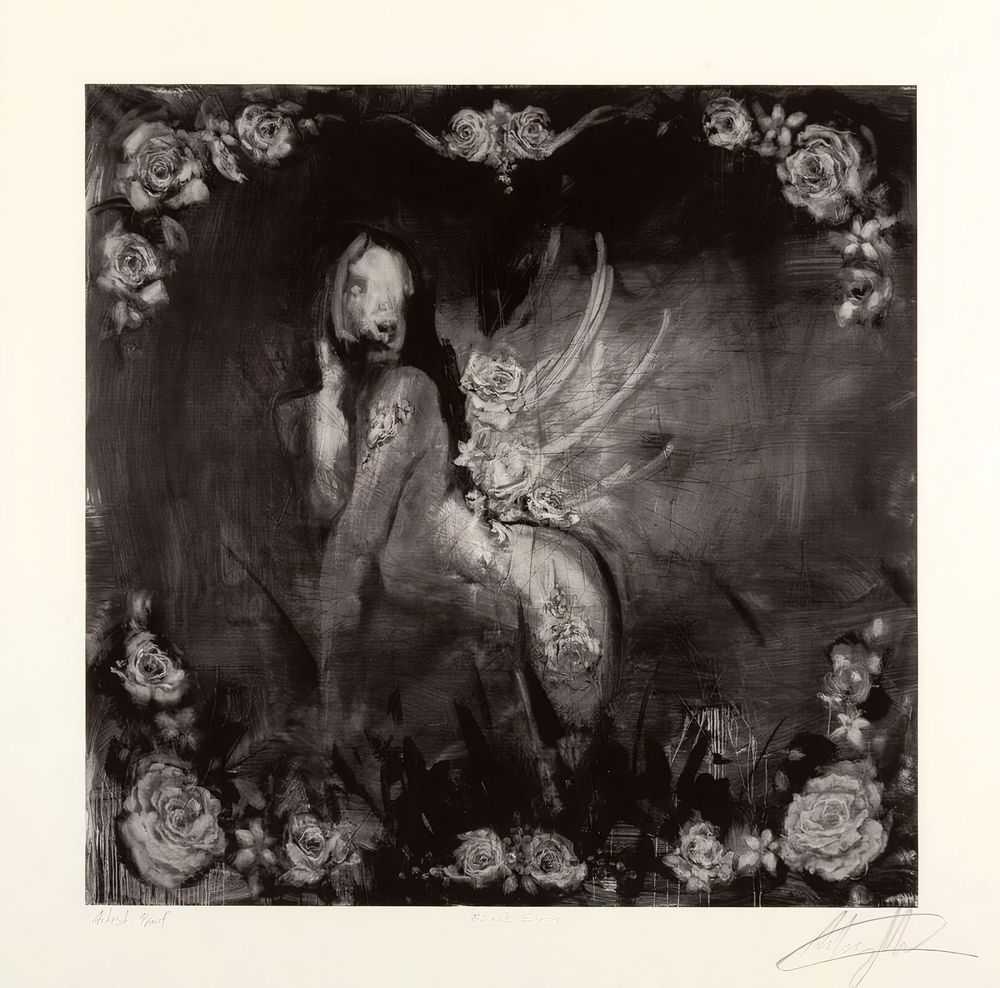 Antony Micallef, ‘Black Siren’, 09-06-2010, Print, Material Silkscreen ink on somerset velvet soft white paper, Lazinc, Numbered