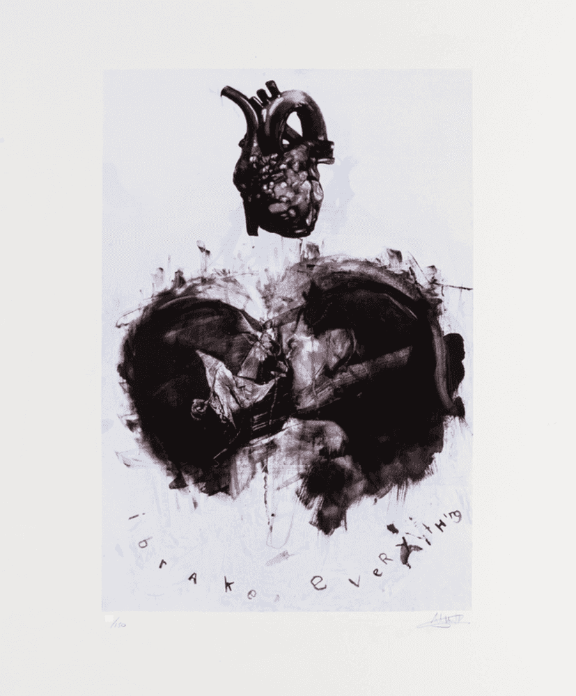 Antony Micallef, ‘I Brake Everything’, 29-04-2010, Print, 20 colour silkscreen with a satin glaze, CCA Galleries, Numbered