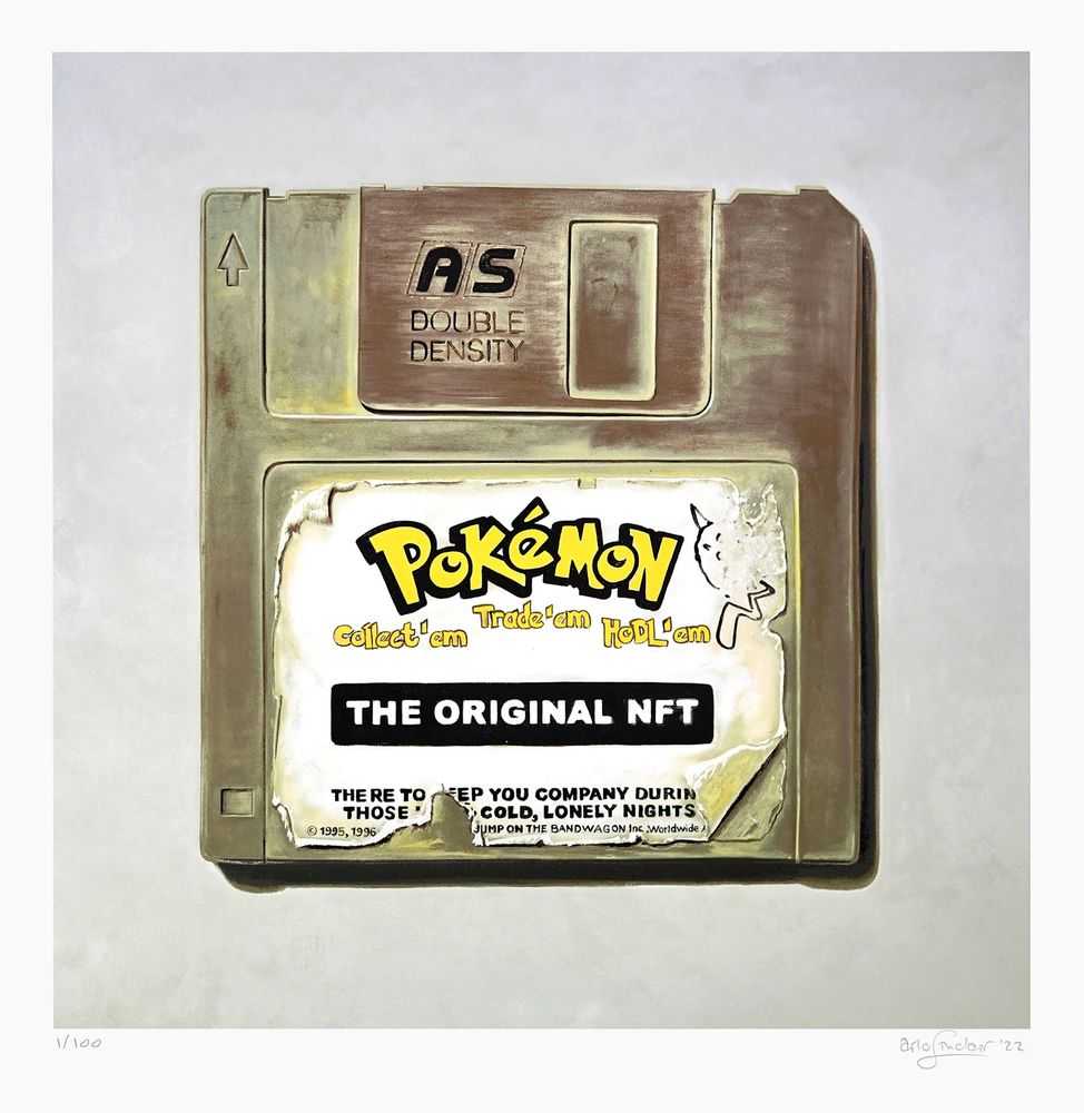 Arlo Sinclair, ‘Pokemon: The Original NFT’, 2022, Print, 12 colour/layer screenprint on Somerset Tub Sized 410gsm paper , Toxic Arts, Numbered