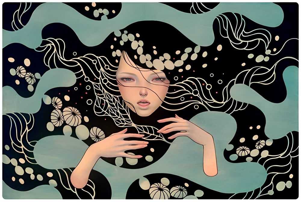 Audrey Kawasaki, ‘Deep Waters’, 15-12-2012, Print, Giclee Print, Self Released, Numbered