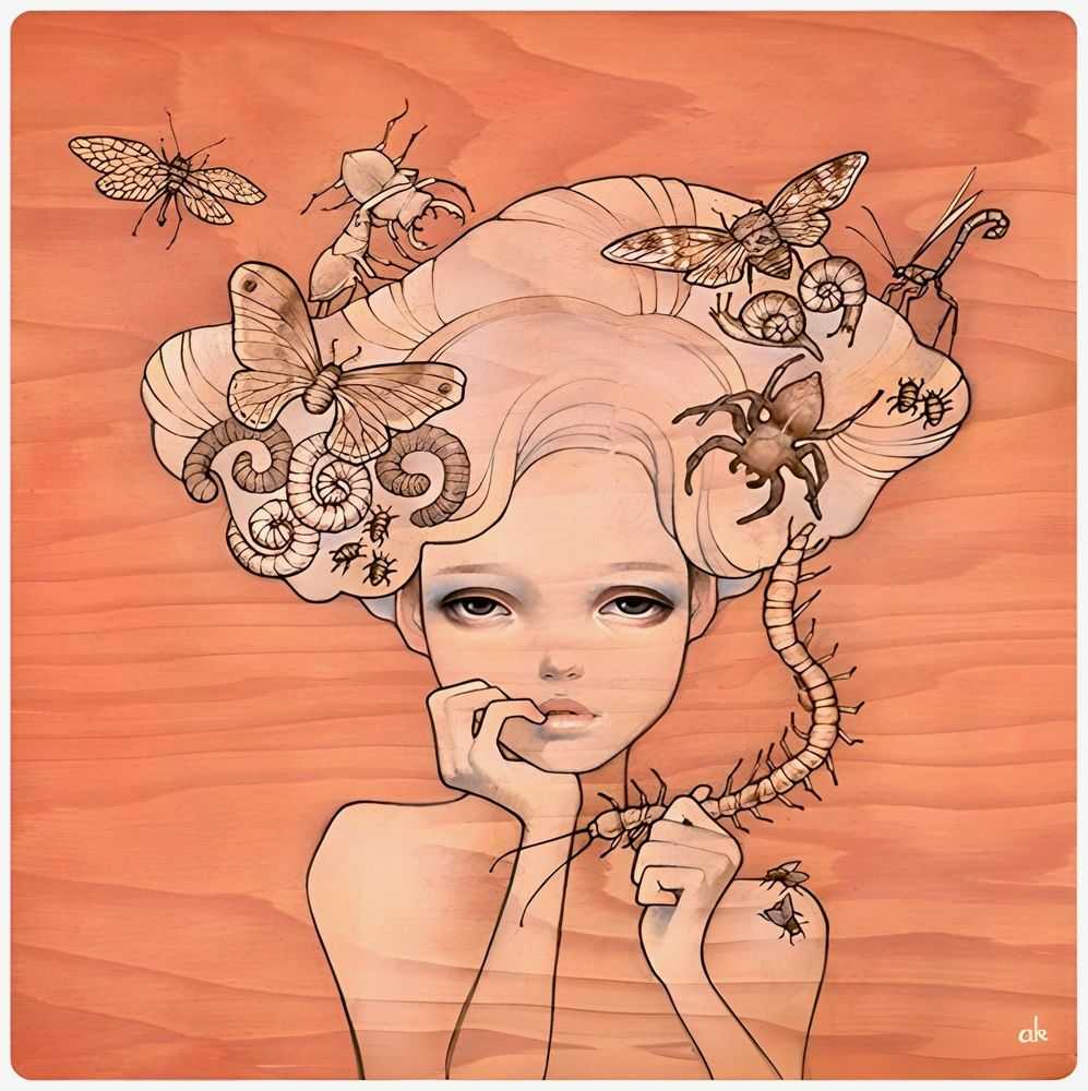 Audrey Kawasaki, ‘Lydia’, 30-06-2006, Print, Giclee Print, Self Released, Numbered