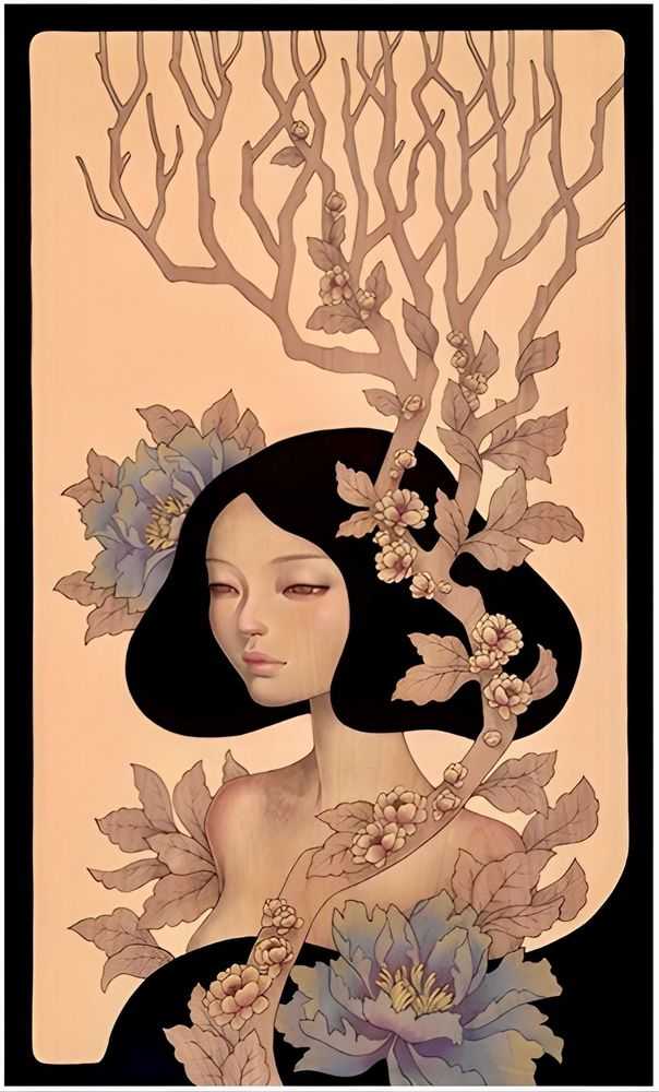 Audrey Kawasaki, ‘Ponderer’, 29-07-2014, Print, Giclee Print, Thinkspace, Numbered