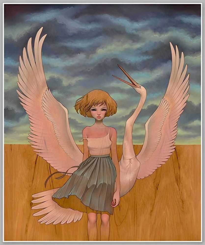 Audrey Kawasaki, ‘She's With Me’, 25-11-2019, Print, Giclee Print, Static Medium, Numbered