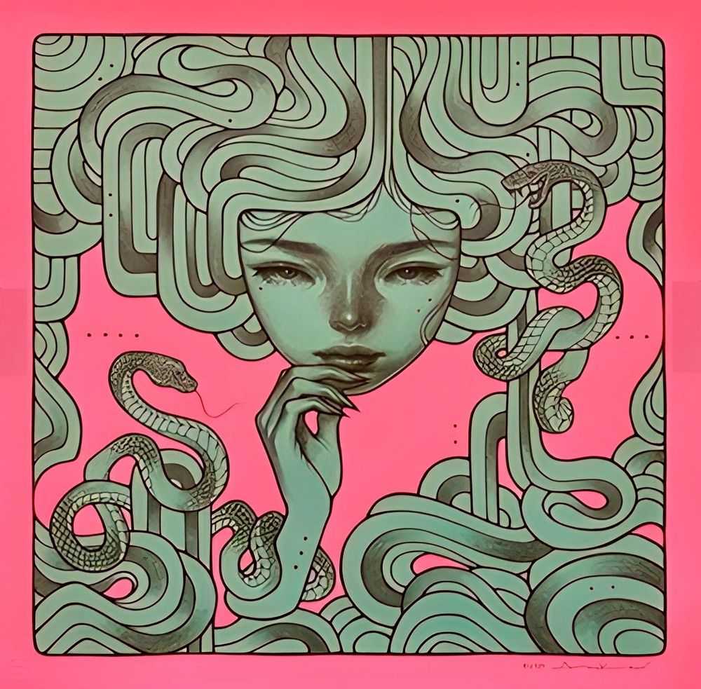 Audrey Kawasaki, ‘Sorcerous’, 18-10-2023, Print, Screen Print, Serio Press, Numbered
