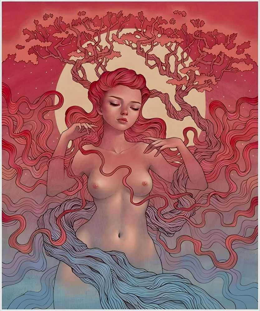 Audrey Kawasaki, ‘To Be Yours (Timed Edition)’, 04-06-2023, Print, Giclee Print, Static Medium, Numbered