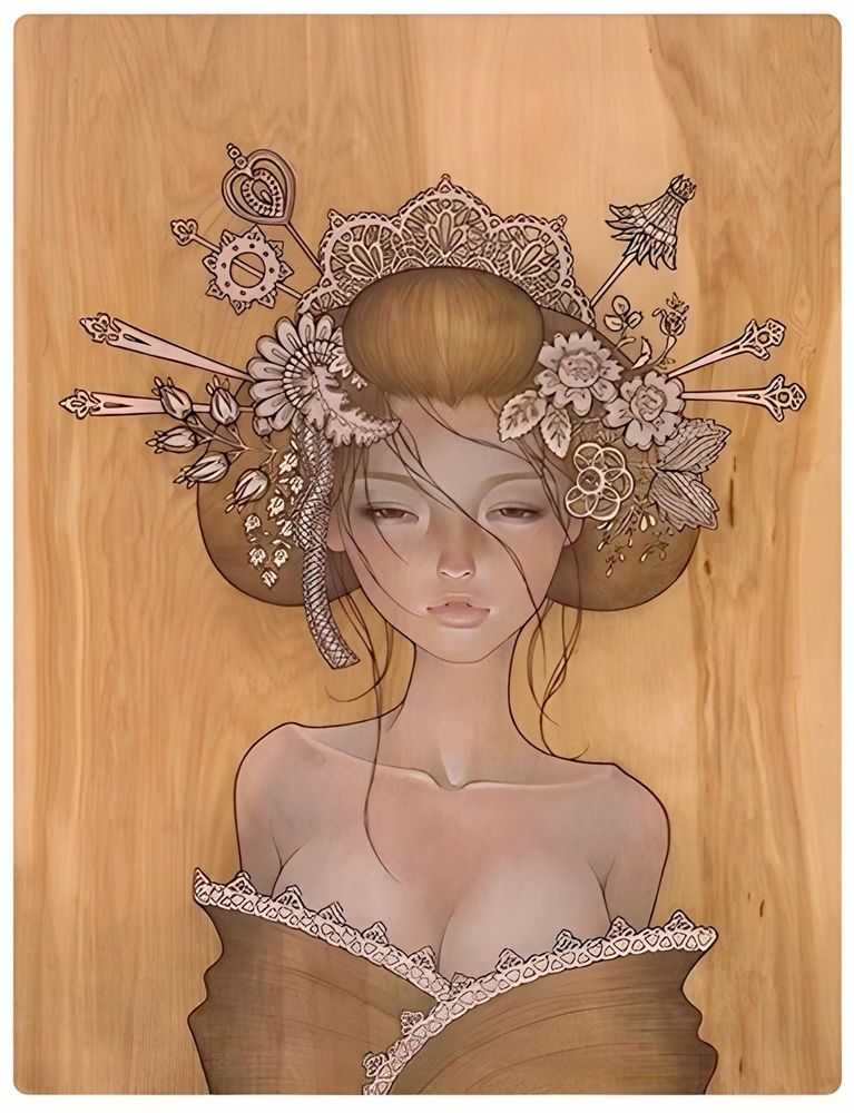 Audrey Kawasaki, ‘Yuuwaku’, 23-01-2010, Print, Giclee Print, Self Released, Numbered