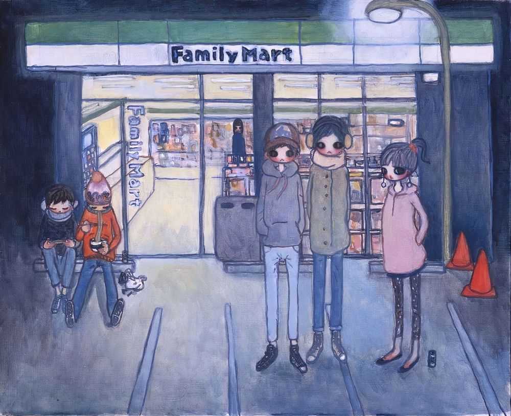 Aya Takano, ‘Convenience Store’, 2006, Print, Offset lithograph in colours, Kaikai Kiki, Numbered