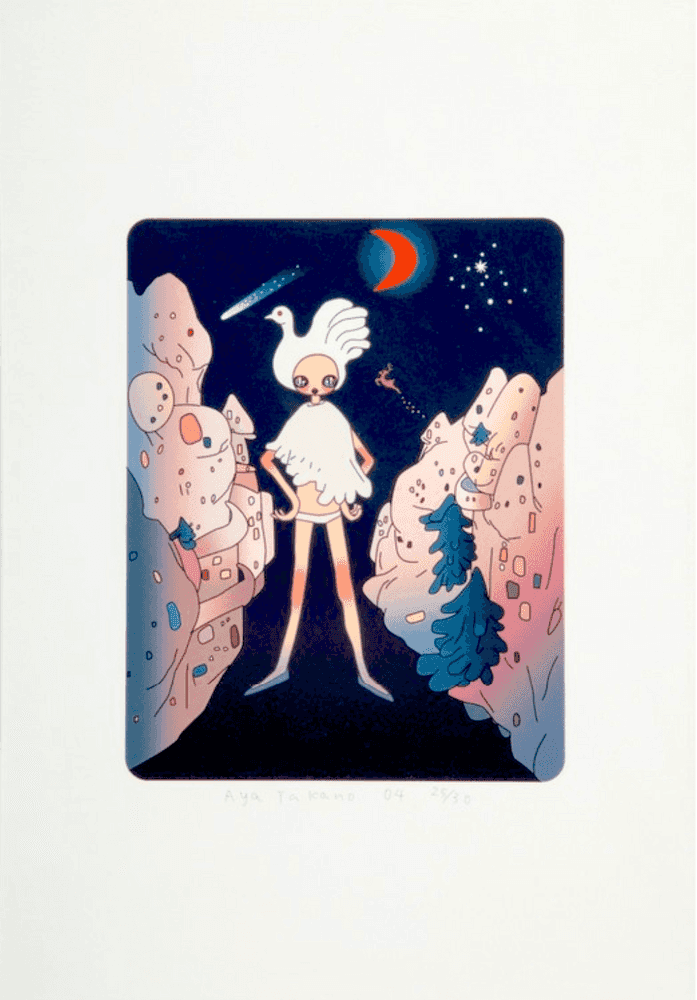 Aya Takano, ‘The World After 800,000 Years’, 2004, Print, Screenprint in colours on wove paper, Kaikai Kiki, Numbered, Dated