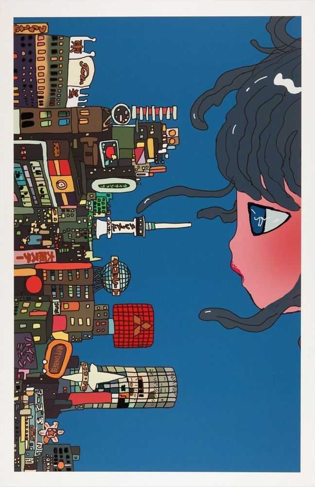 Aya Takano, ‘We, human race made this structure’, 15-06-2021, Print, Archival pigment print on Somerset En Satin 330gsm paper, Avant Arte, Numbered
