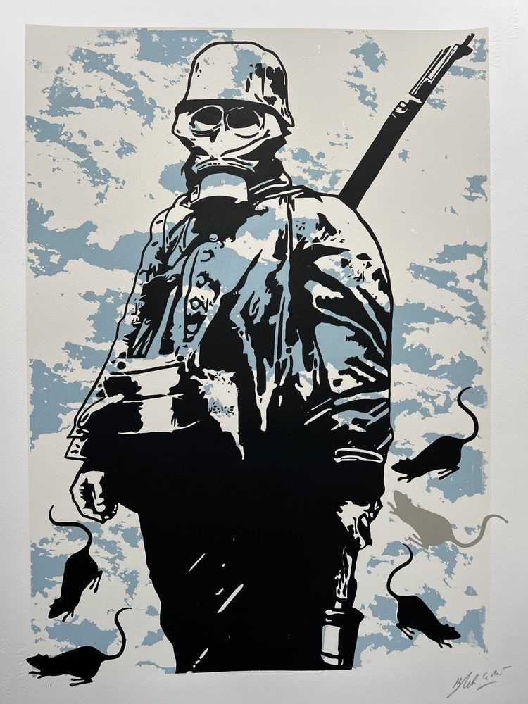 Blek le Rat, ‘The Last Day Of Your Life – Special Edition’, 2024, Print, Four colour screen print on Arches 300g, null, Numbered