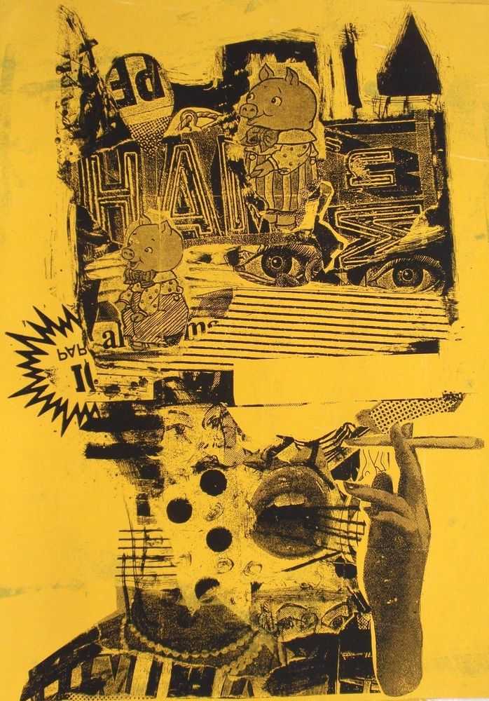 Bäst, ‘Carnegie Yellow’, 25-12-2011, Print, Acrylic paint on painted archival paper. Hand finished by Bast, BAST NY, Numbered, Handfinished