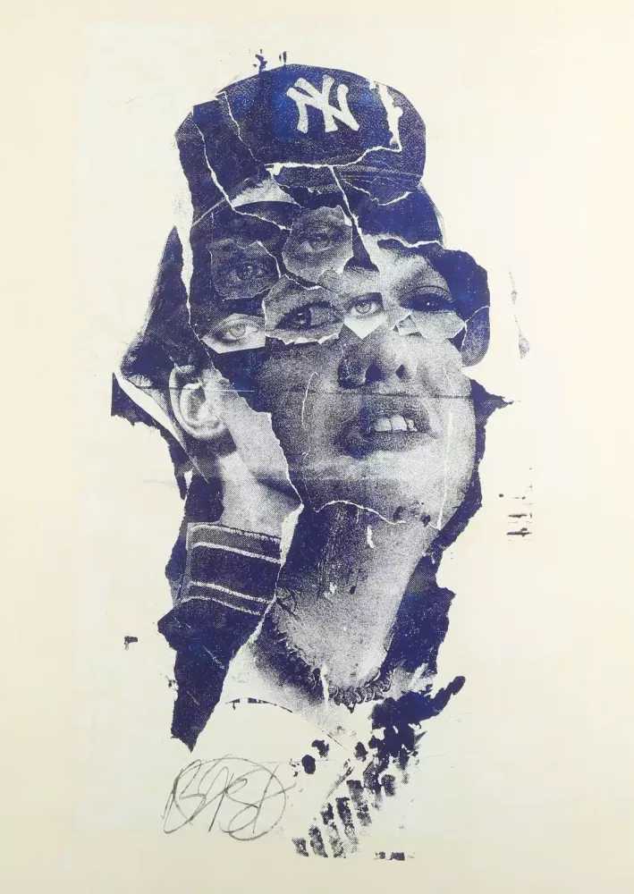 Bäst, ‘Untitled (NY Face)’, 13-12-2014, Print, Screenprint, Castor Gallery, Numbered