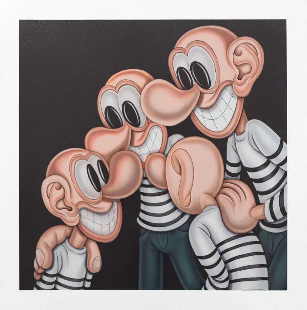 Baldur Helgason, ‘The Plot’, 2025, Print, 25 Layer Hand-Pulled Silkscreen, Goldman Atelier, Numbered