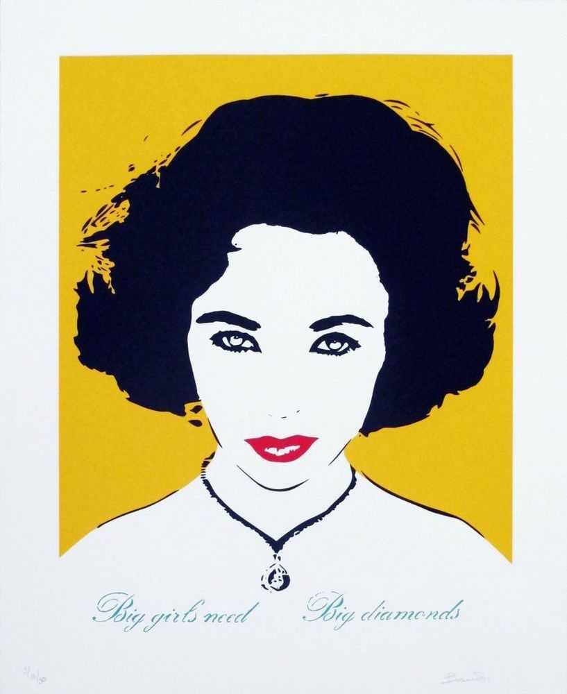 Bambi, ‘Liz (Yellow)’, 2013, Print, Screenprint in colours, null, Numbered
