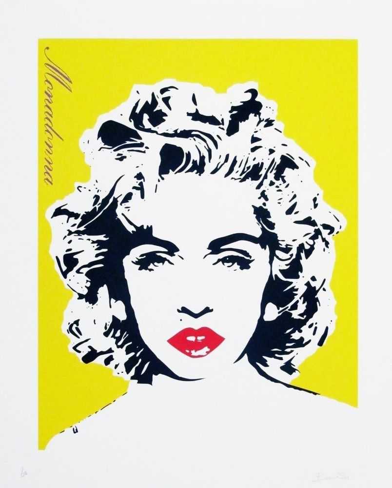 Bambi, ‘Madonna (Yellow)’, 2013, Print, Screenprint in colours, null, Numbered