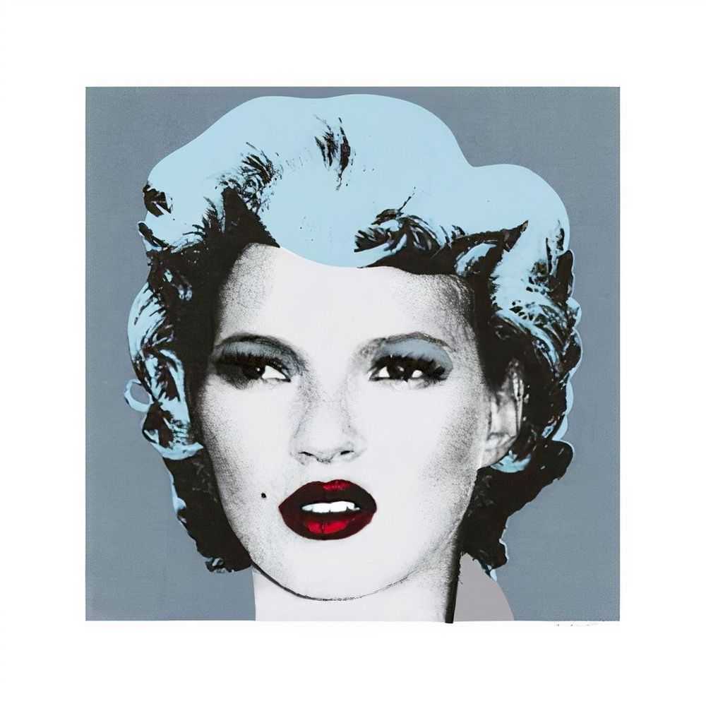 Banksy, ‘Kate (Grey, Blue, Grey)’, 2005, Print, Screenprint in colours on wove paper, Lazinc, Numbered, Dated