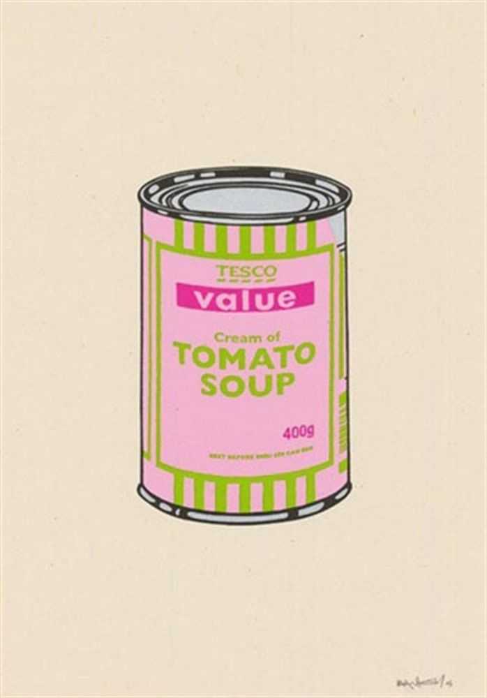 Banksy, ‘Soup Can (Pink, Lime, Hot Pink)’, 2005, Print, Screenprint in colours on wove paper, Pictures On Walls, Numbered, Dated