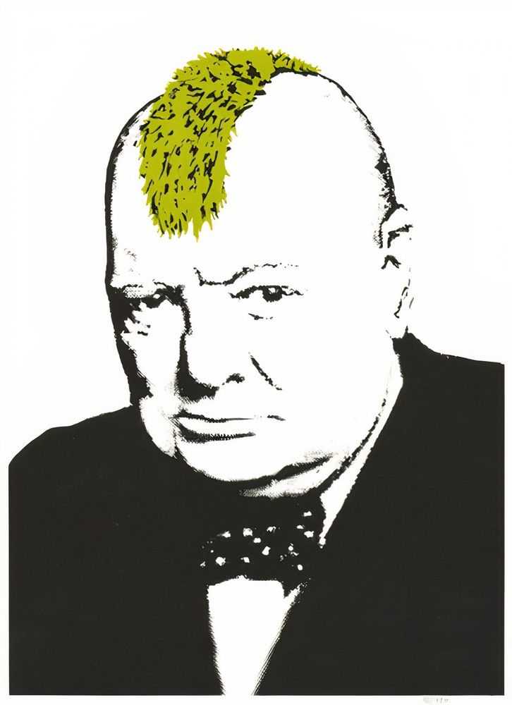 Banksy, ‘Turf War (Unsigned)’, 2003, Print, Screenprint on paper, Pictures On Walls, Numbered
