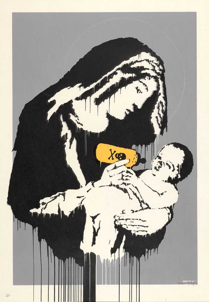 Banksy, ‘Toxic Mary (Signed)’, 2003, Print, Screenprint on paper, Pictures On Walls, Numbered, Dated