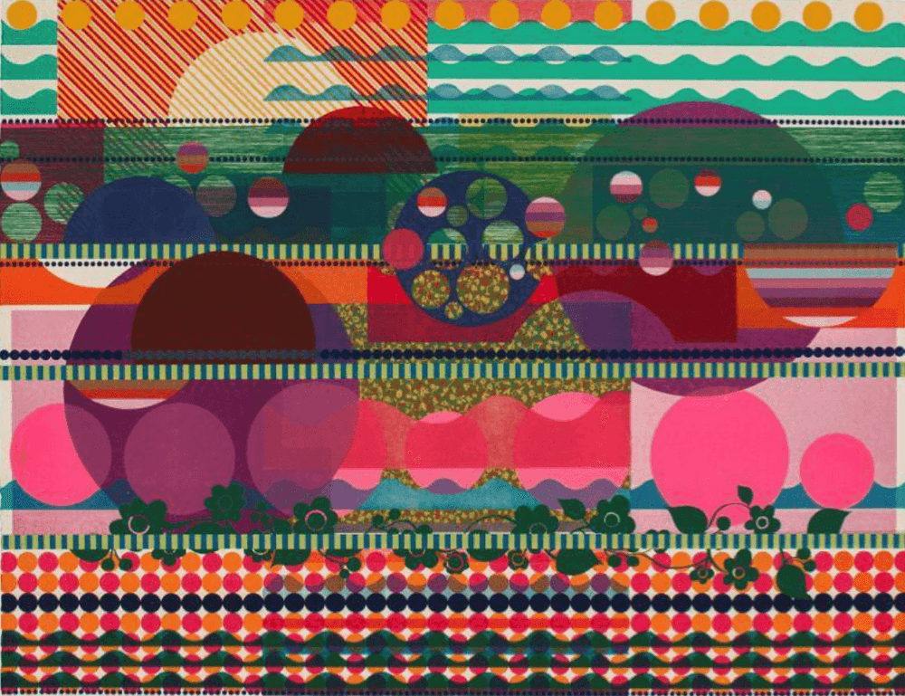 Beatriz Milhazes, ‘Dalia Purpura’, 2015, Print, Woodblock and screenprint, null, 